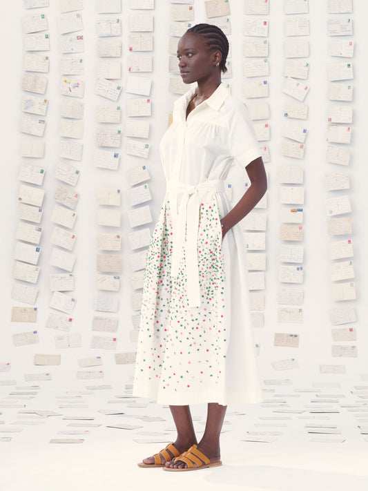 ROBE LAURIS LA PROVENCE - CREAM