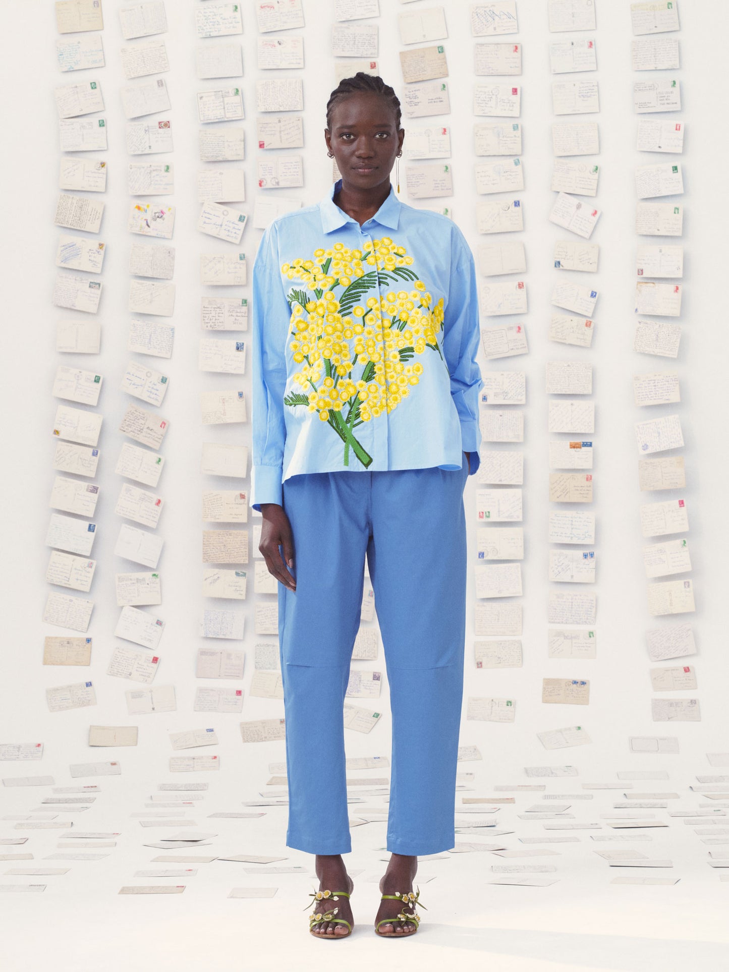 CHEMISE GRETA - LA PROVENCE - LIGHT BLUE