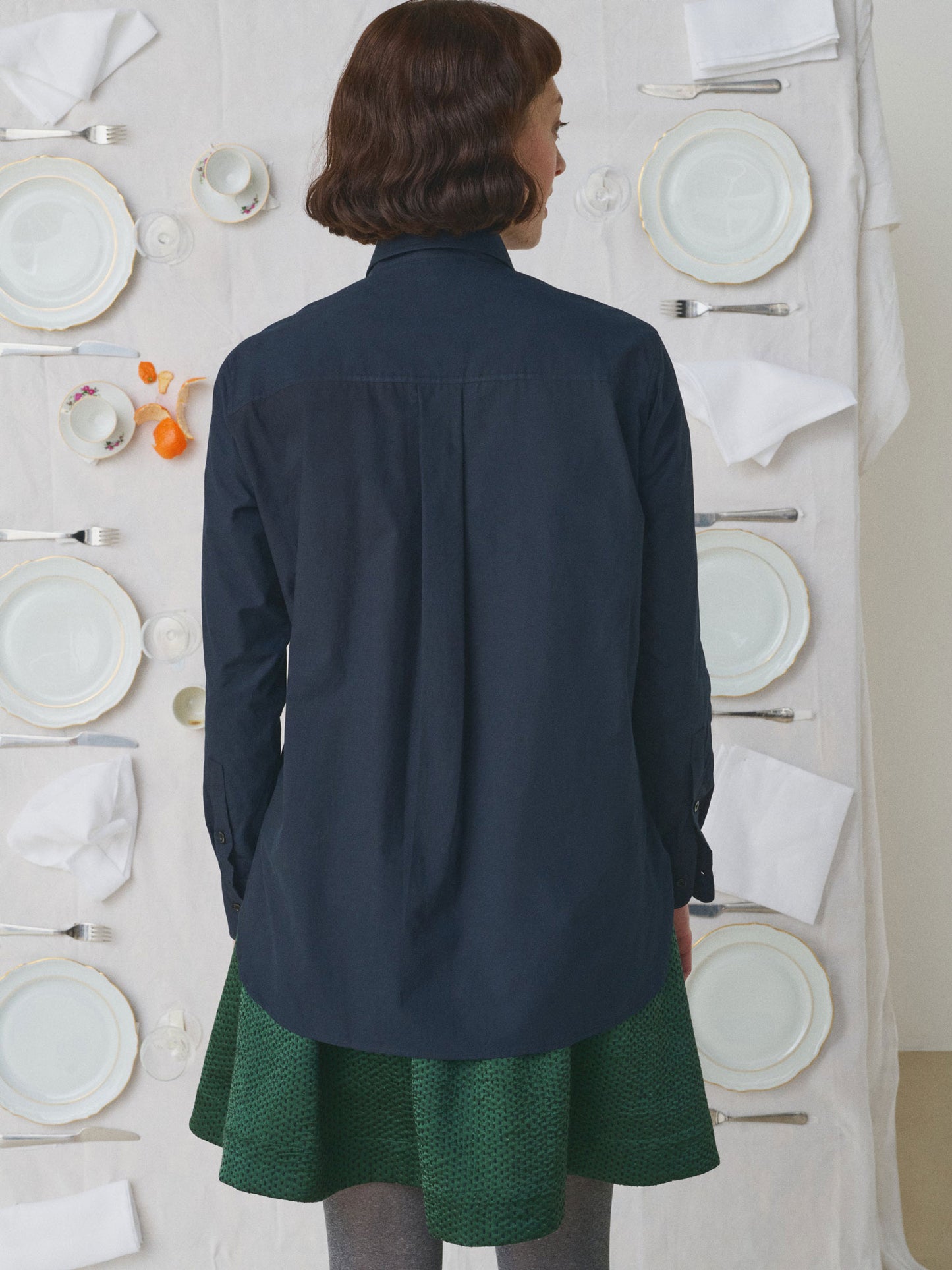 ASSIA LA VAISSELLE SHIRT - MARINE