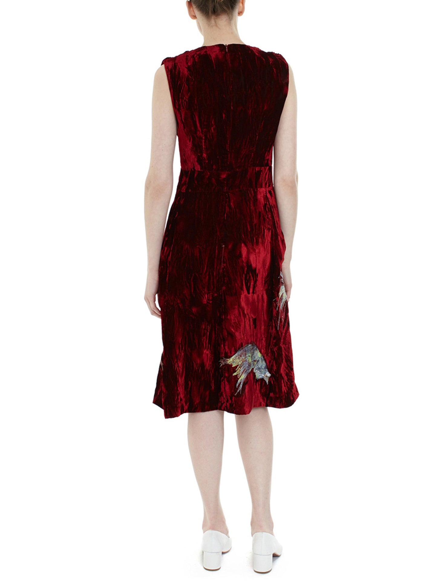 ROBE DONNA - ROUGE POURPRE