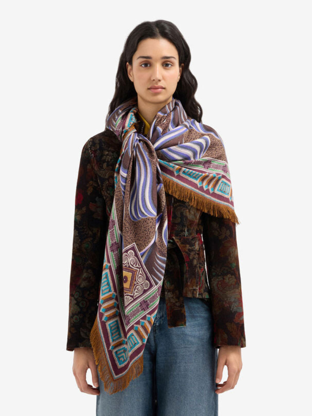FOULARD ALOE WAVES PRINTS