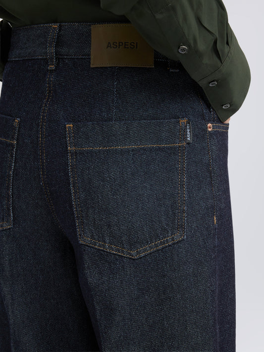PANTALON EN JEAN LARGE DENIM