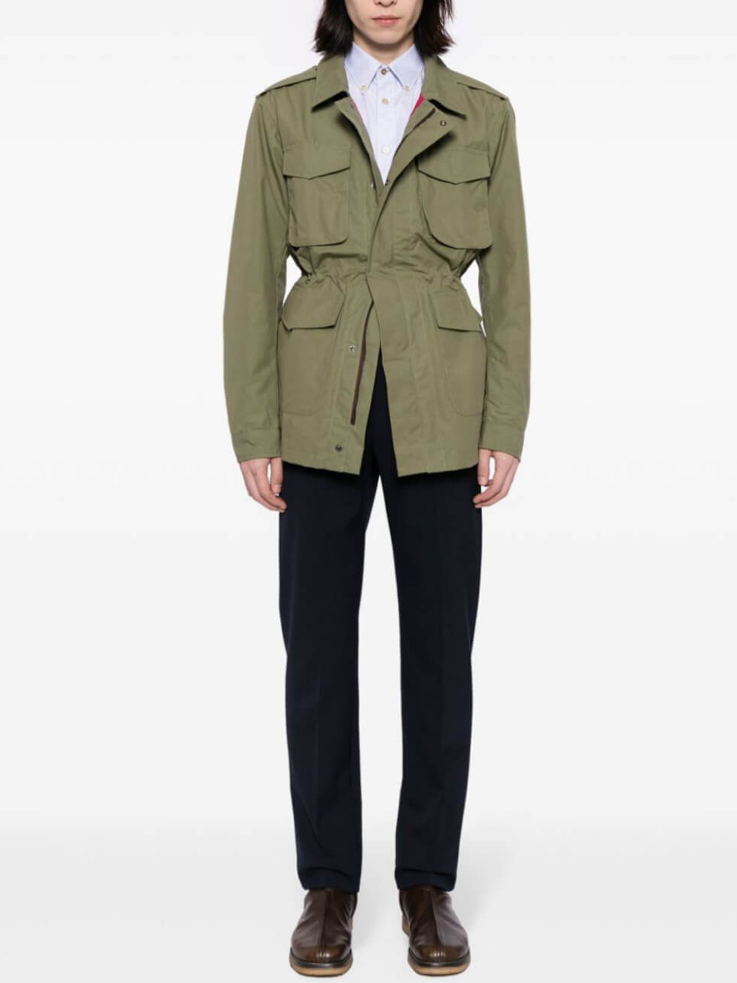 VESTE M65 PLAIN ARMY - VERT MILITAIRE