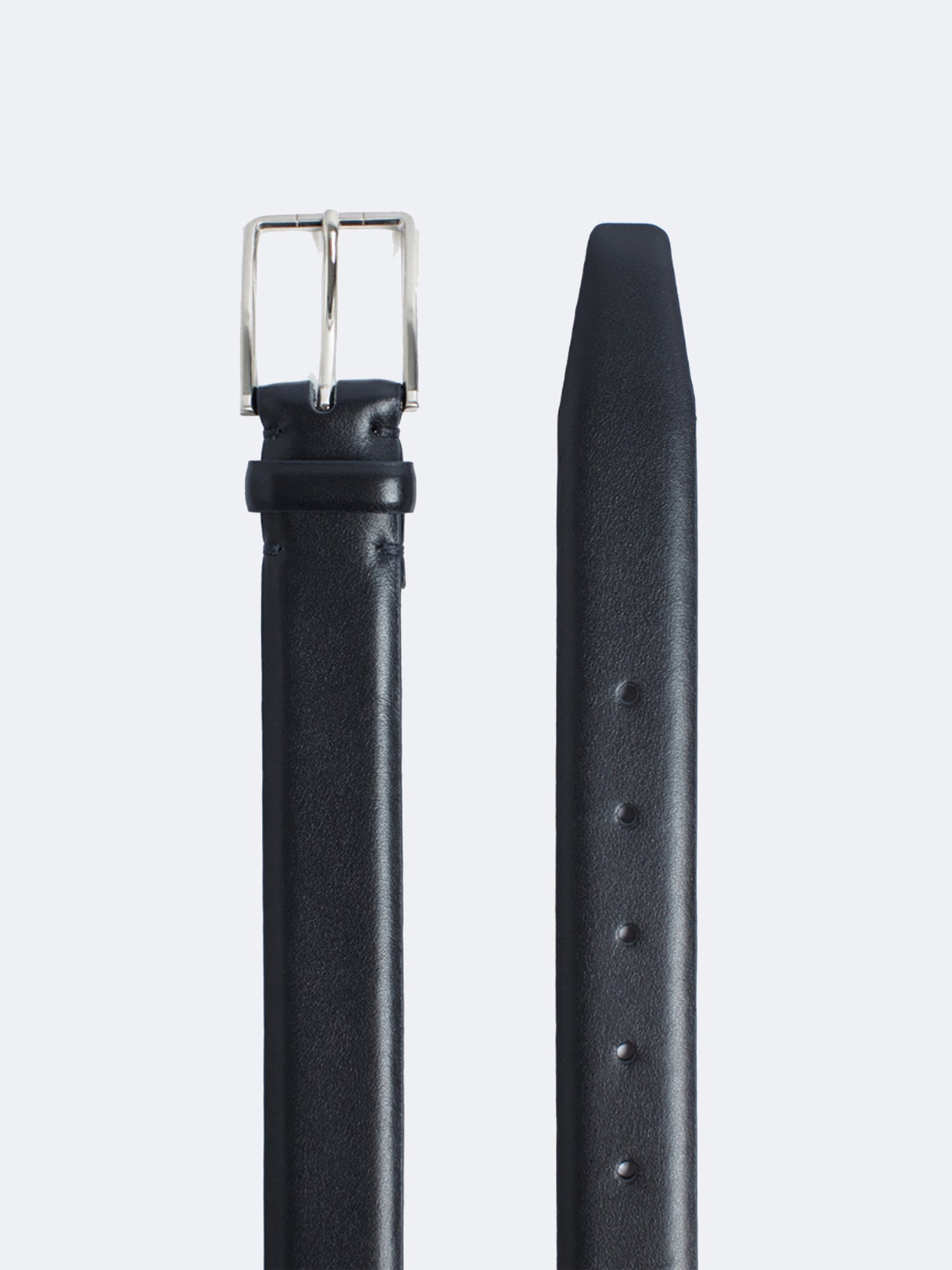 CEINTURE EN CUIR - NOIR