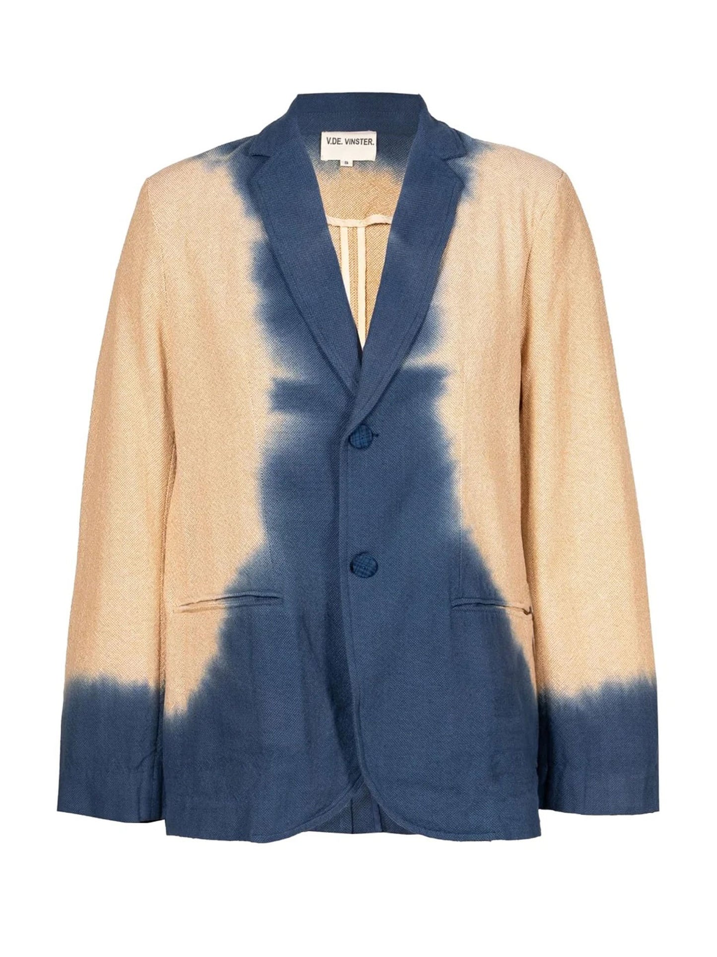 BLAZER OGA - TIE AND DYE INDIGO