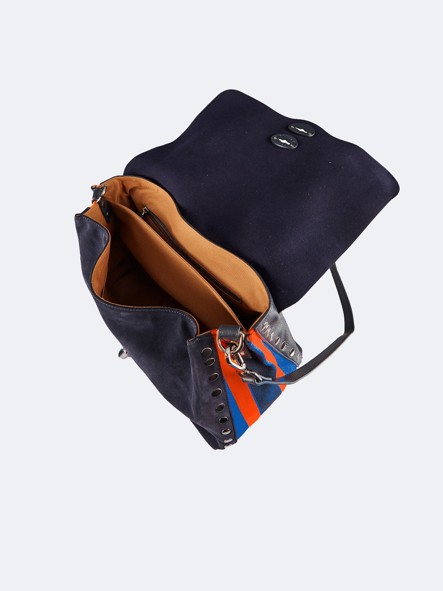 SAC SMALL POSTINA À RAYURES - MARINE