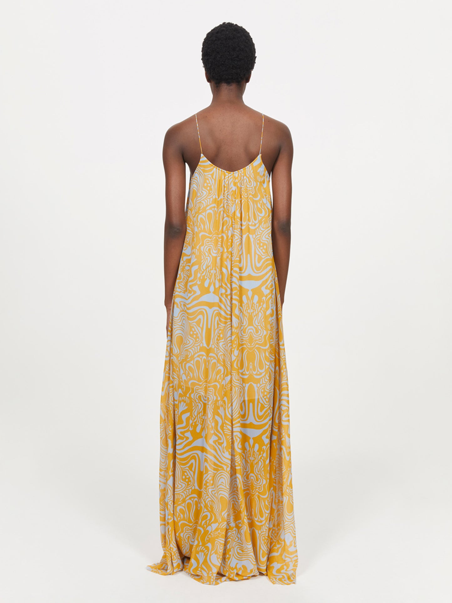 ROBE SOLIN COSMIC - BLEU BROUILLARD