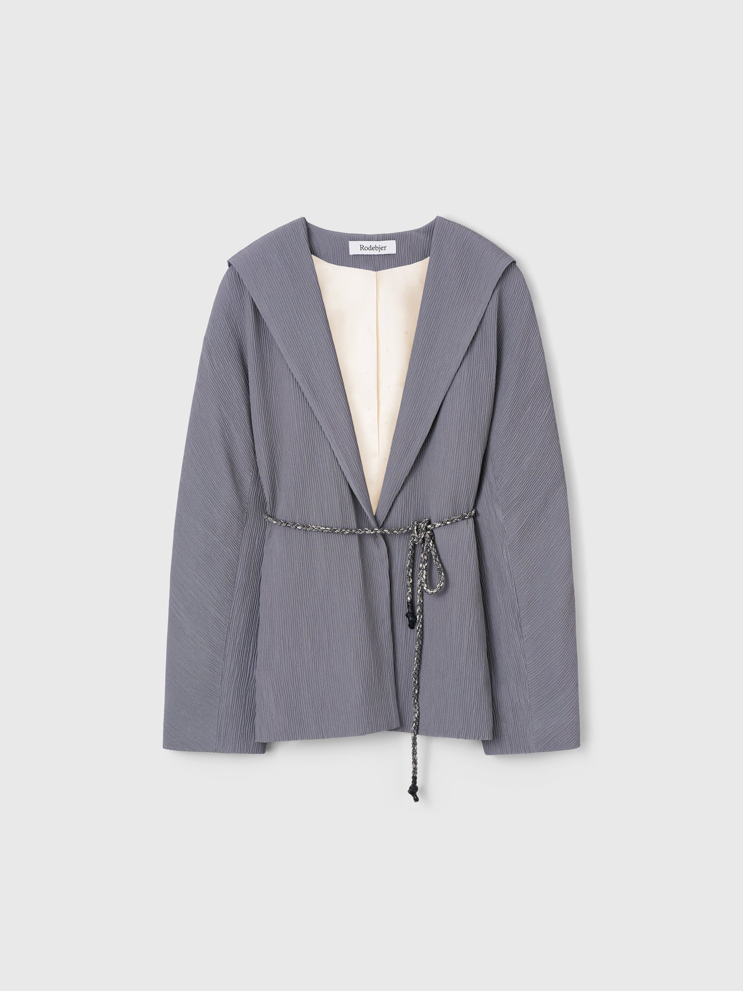 BLAZER PLISSÉ PAM - GRIS