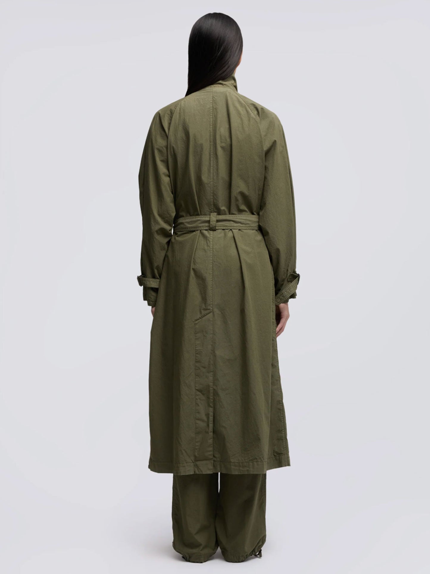 TRENCH COAT - KHAKI MILITARY