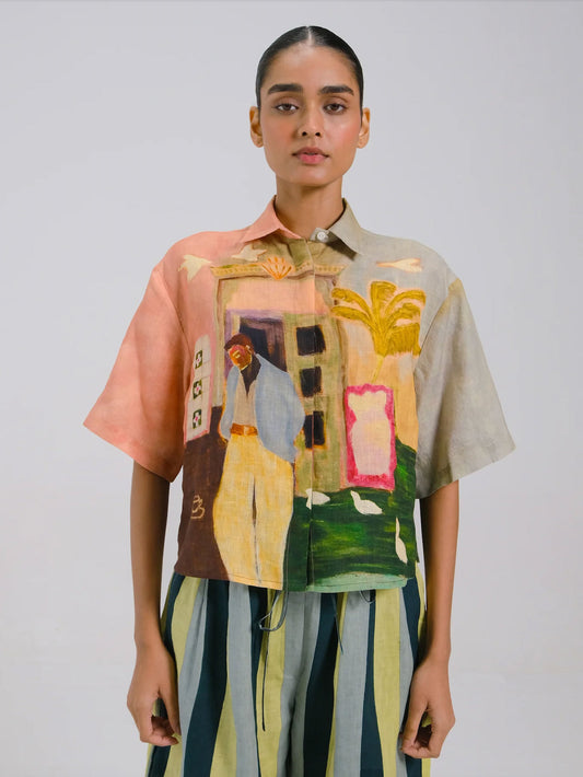 CHEMISE AVA MORNING COFFEE