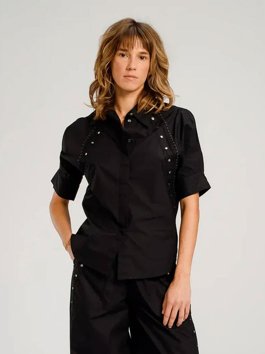 CHEMISE LOS ANGELES - BLACK