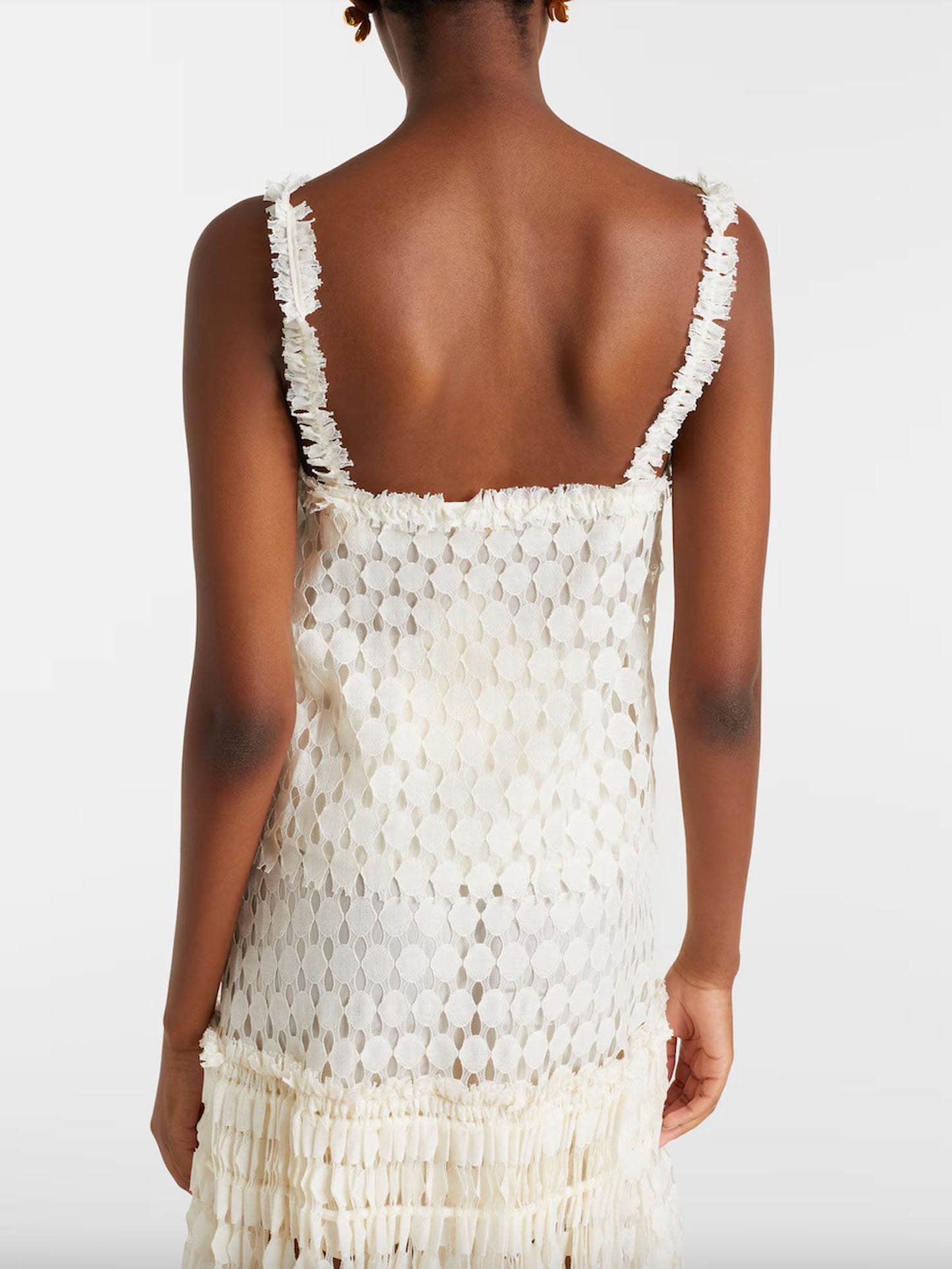 TOP FRANCOISE LACE - CHALK