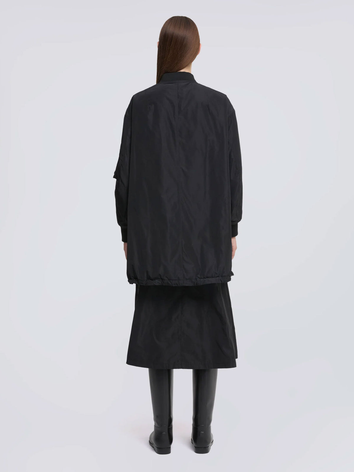 BLOUSON FACON BOMBER EN TISSU TECHNIQUE AVEC OUATE THERMORE®
