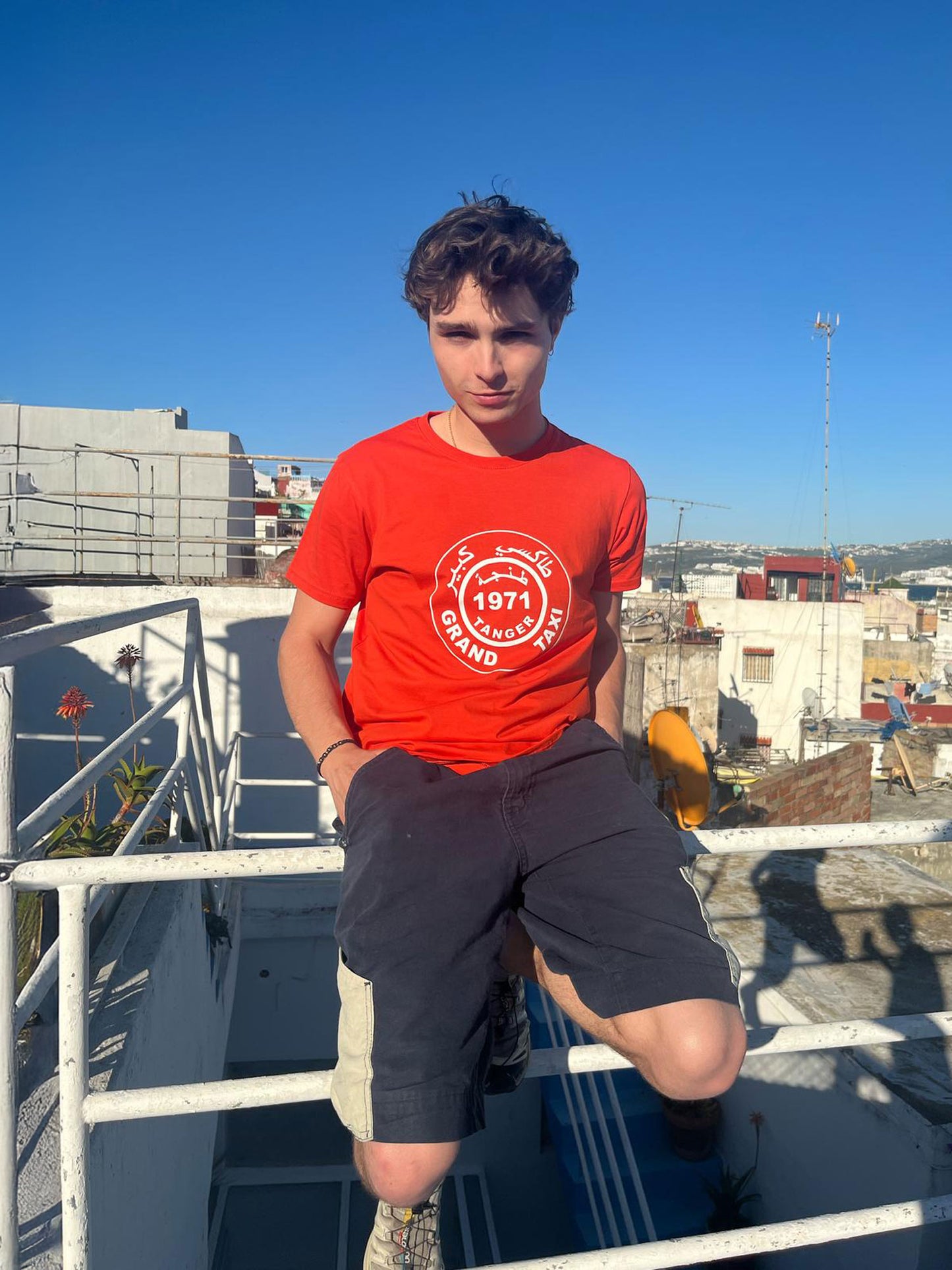 T-SHIRT GRAND TAXI - ORANGE