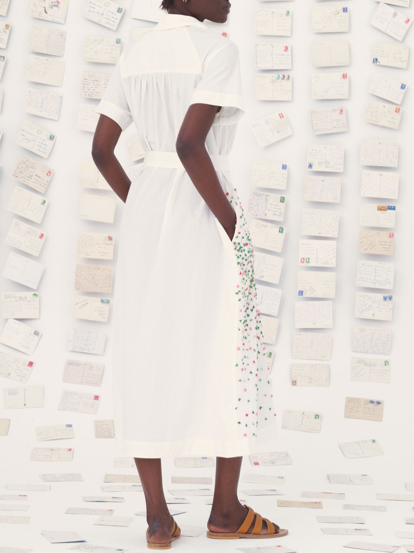 ROBE LAURIS LA PROVENCE - CREAM