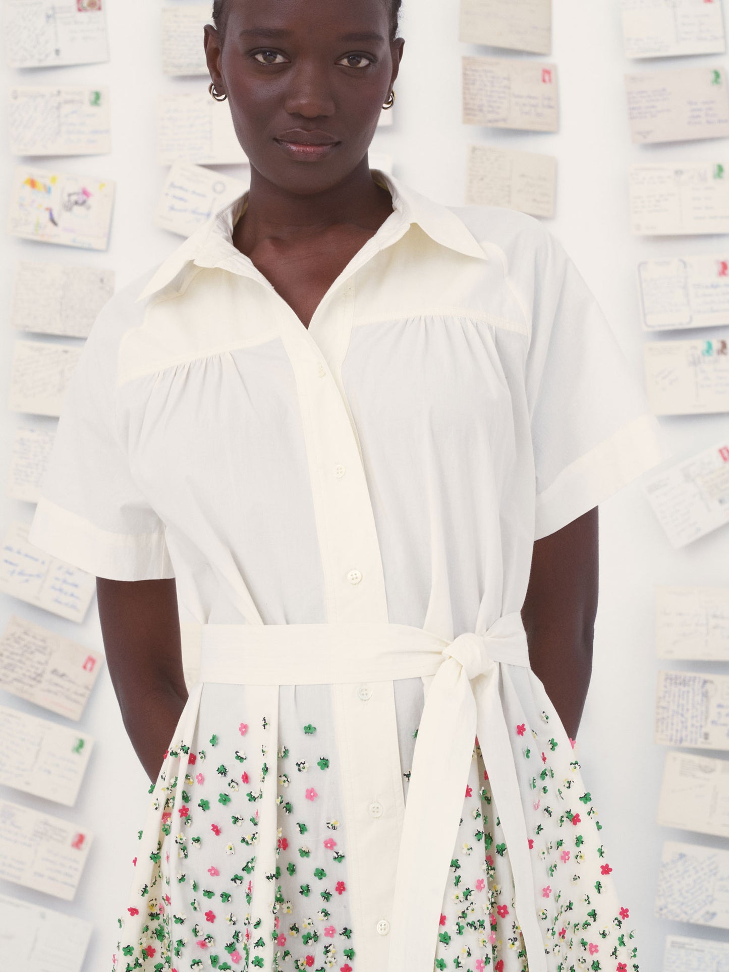 ROBE LAURIS LA PROVENCE - CREAM