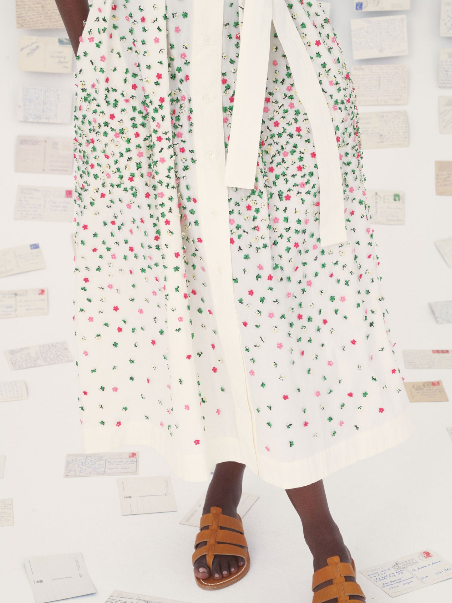 ROBE LAURIS LA PROVENCE - CREAM