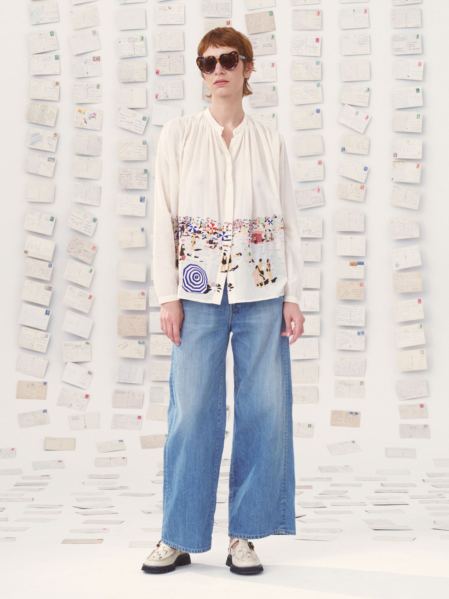 CHEMISE NATHALIE - LA PROVENCE - OFF WHITE