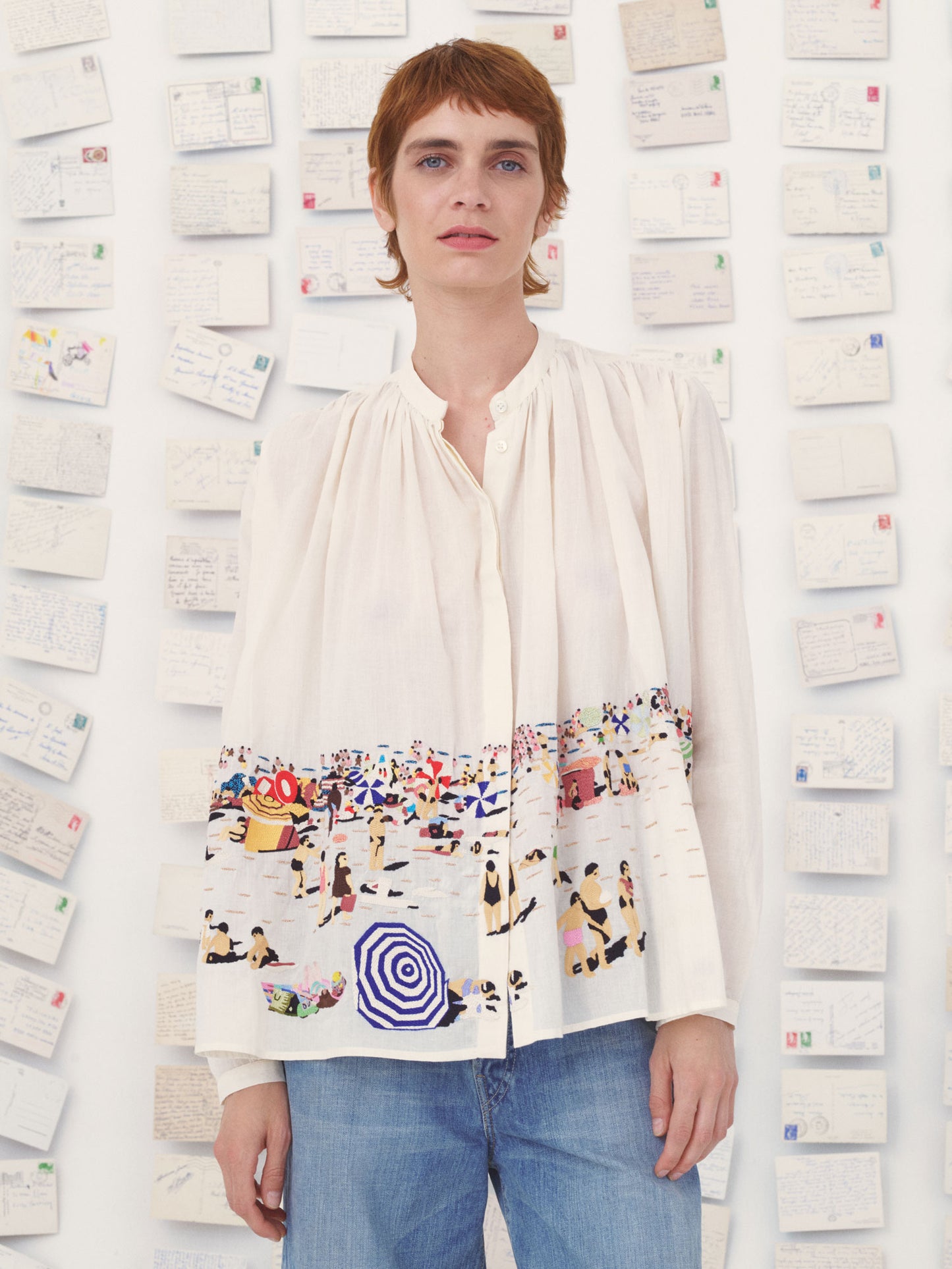 CHEMISE NATHALIE - LA PROVENCE - OFF WHITE