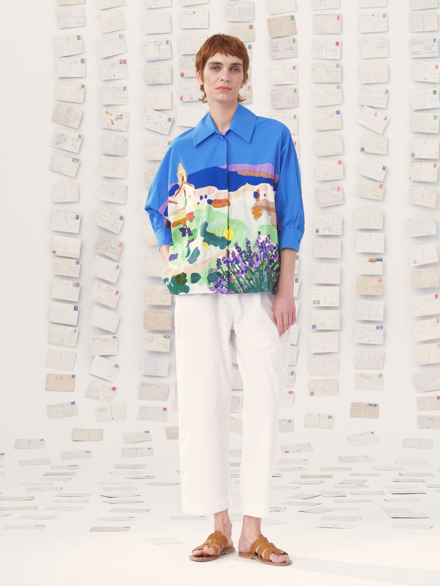 CHEMISE MANUELA - LA PROVENCE - BLUE MULTI