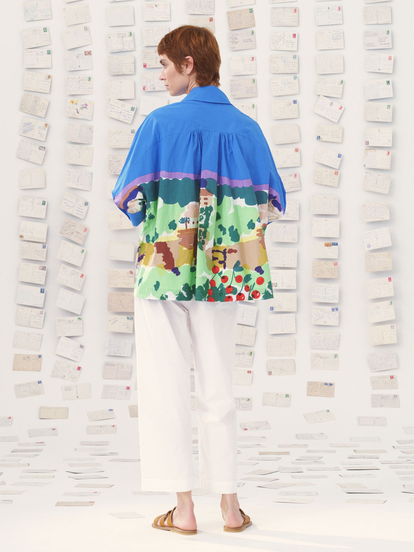 CHEMISE MANUELA - LA PROVENCE - BLUE MULTI