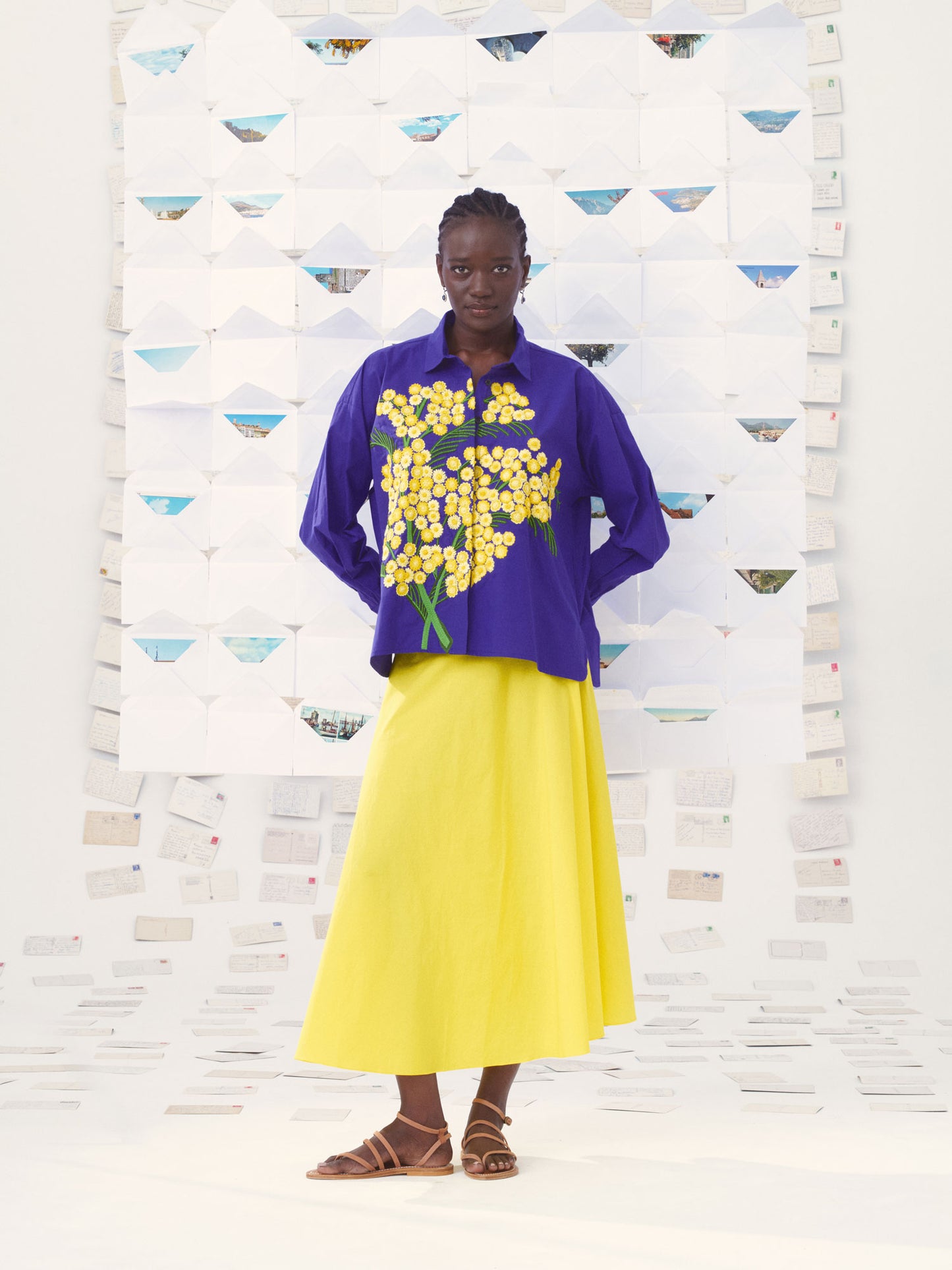 CHEMISE GRETA - LA PROVENCE - NIGHT