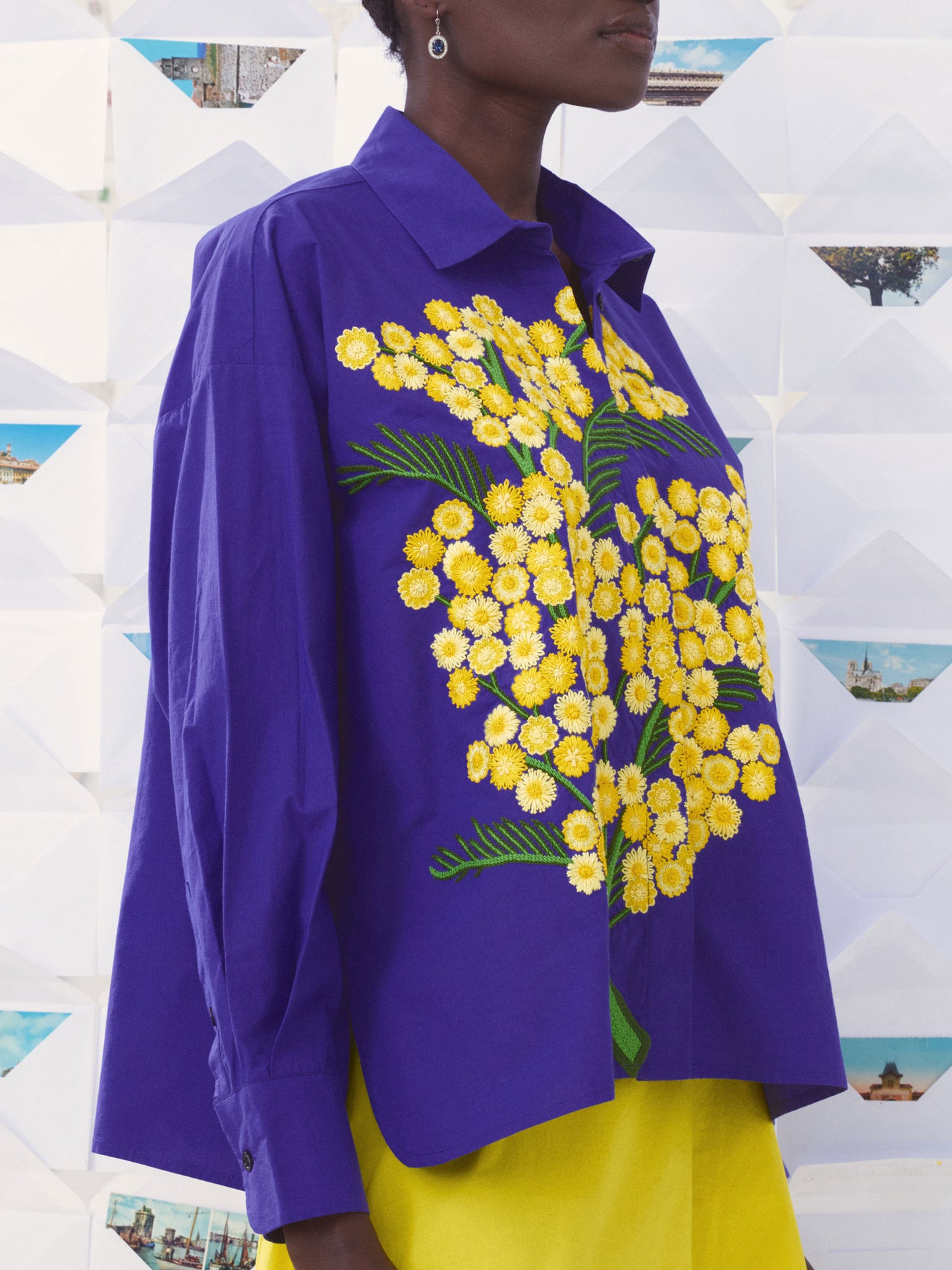 CHEMISE GRETA - LA PROVENCE - NIGHT