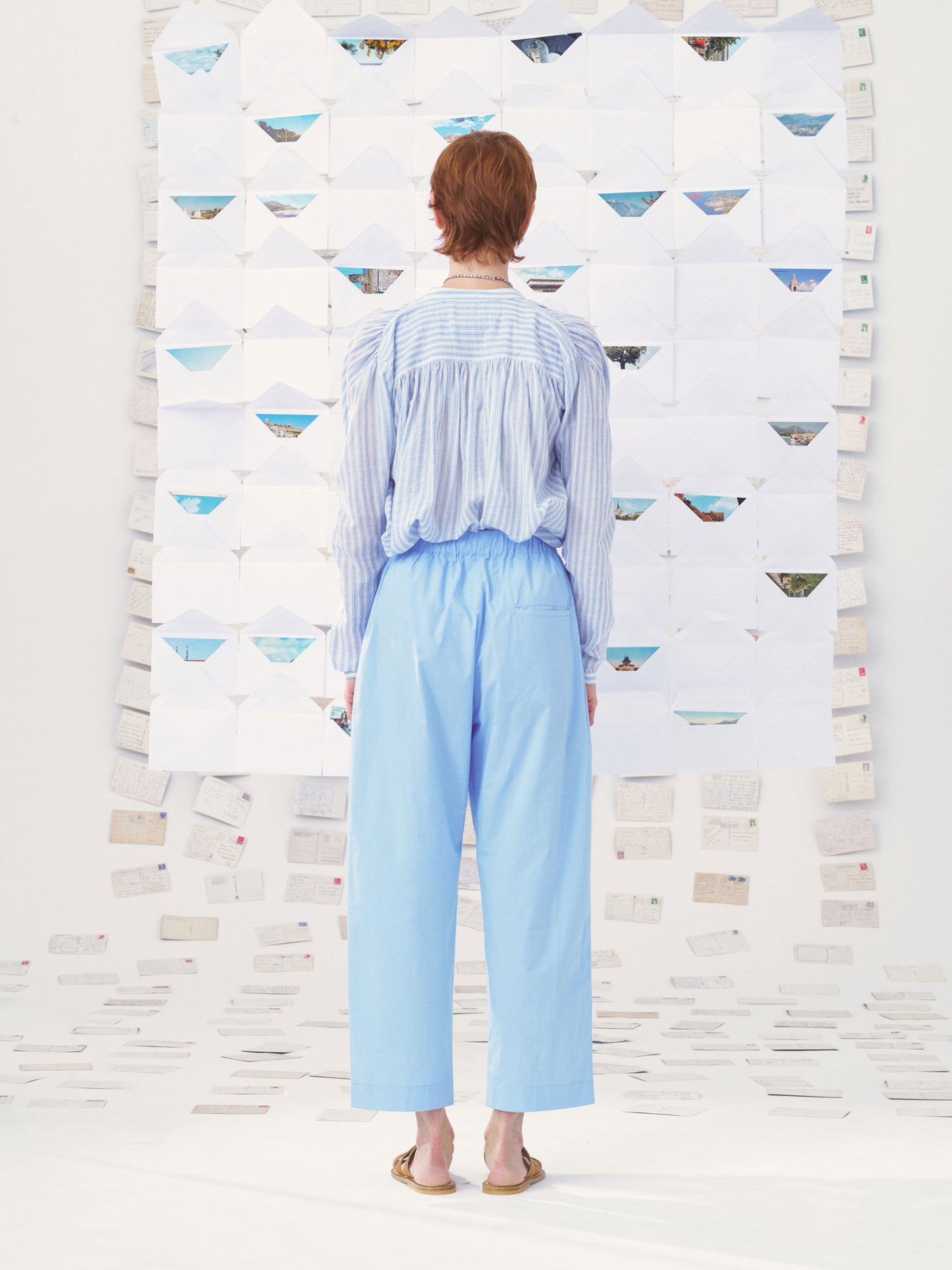 PANTALON KIKA LES UNIS - SKY BLUE