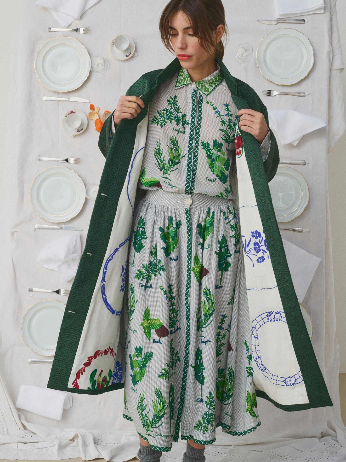 MANTEAU DONIV SILK LES UNIS