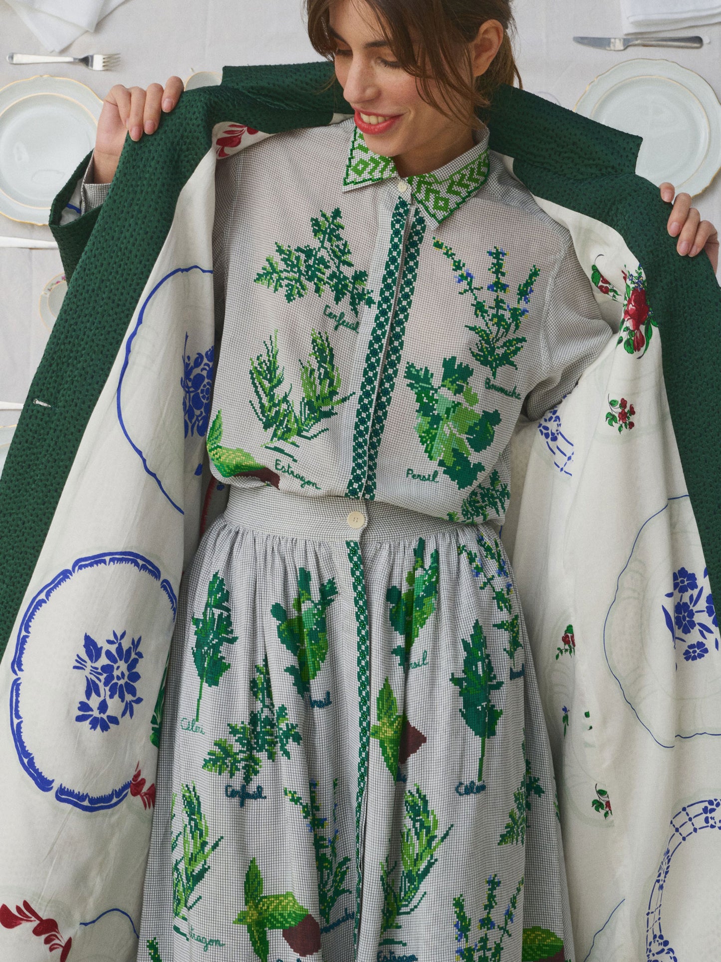 MANTEAU DONIV SILK LES UNIS