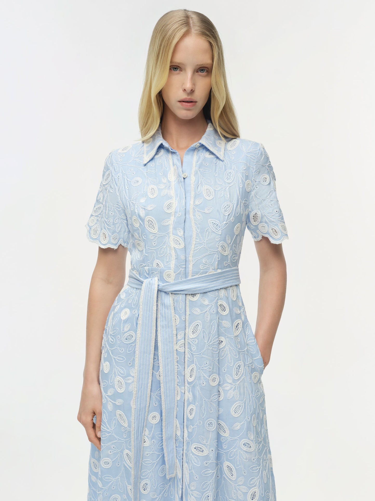 ROBE AUDRIA BLEU - TIDEPOOL MULTI