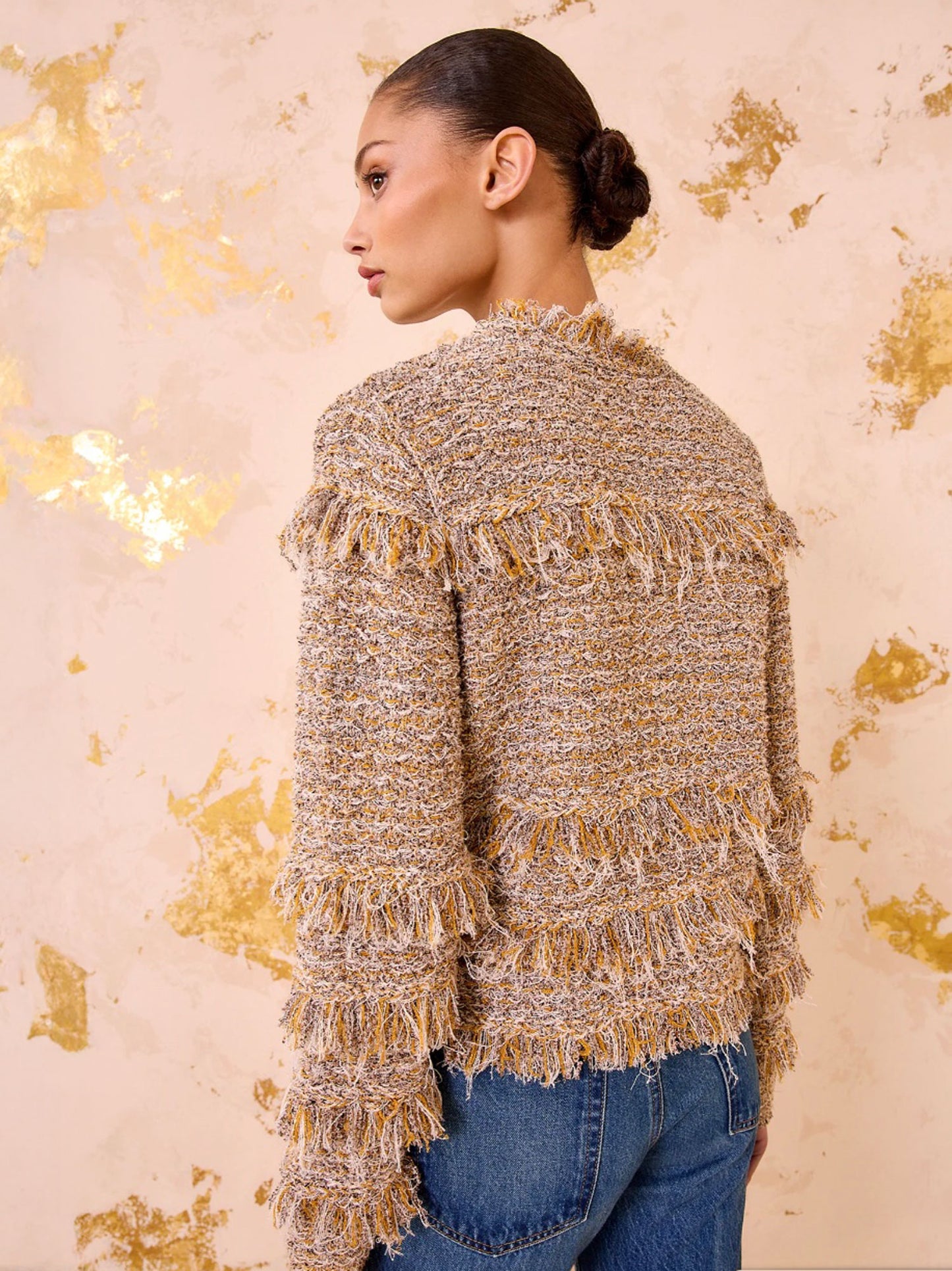 VESTE  EN TWEED GITA - HELIOS