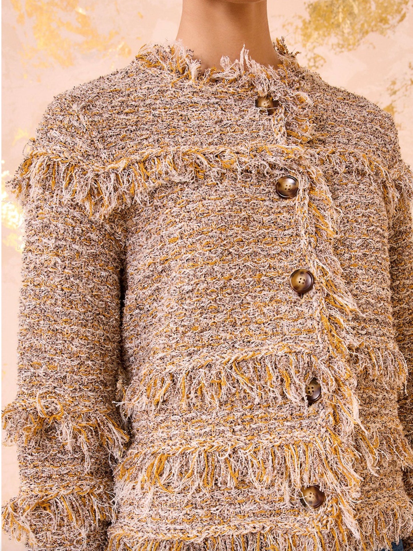 VESTE  EN TWEED GITA - HELIOS