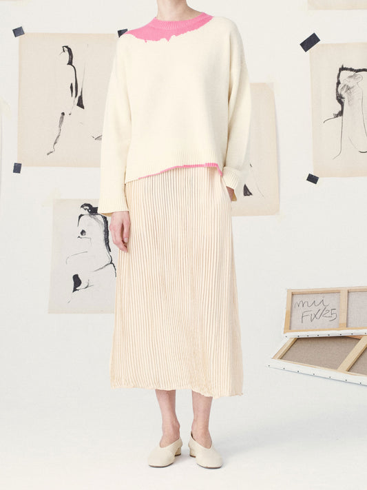 PULL GERDA - L'ABSTRACTION -  ROSE