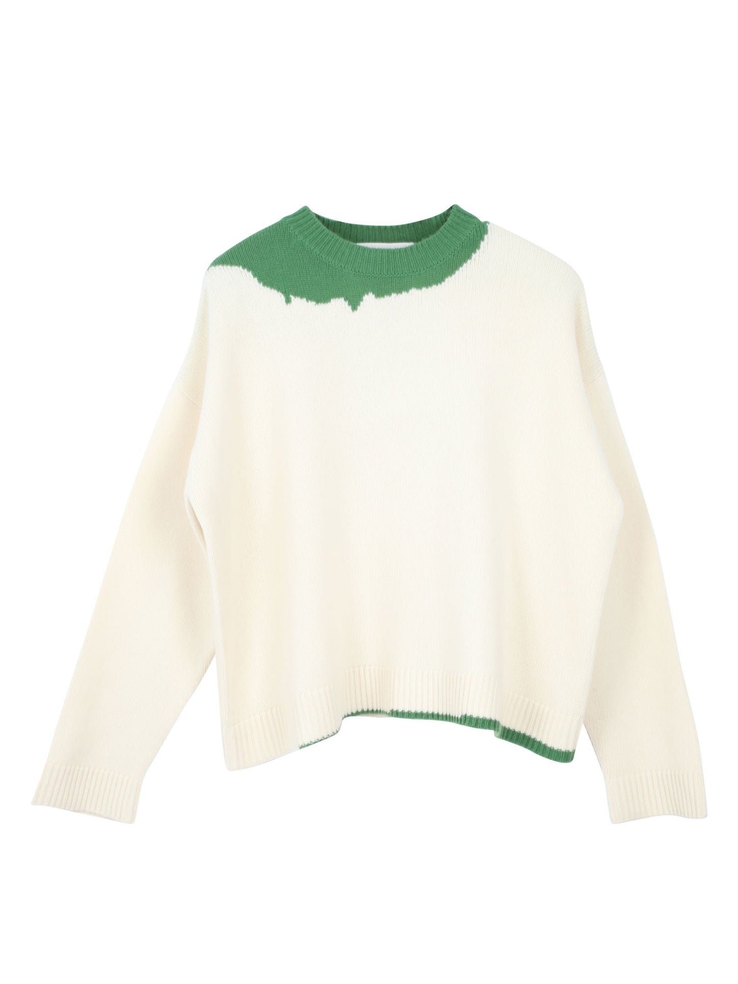 PULL GERDA - L'ABSTRACTION -  VERT