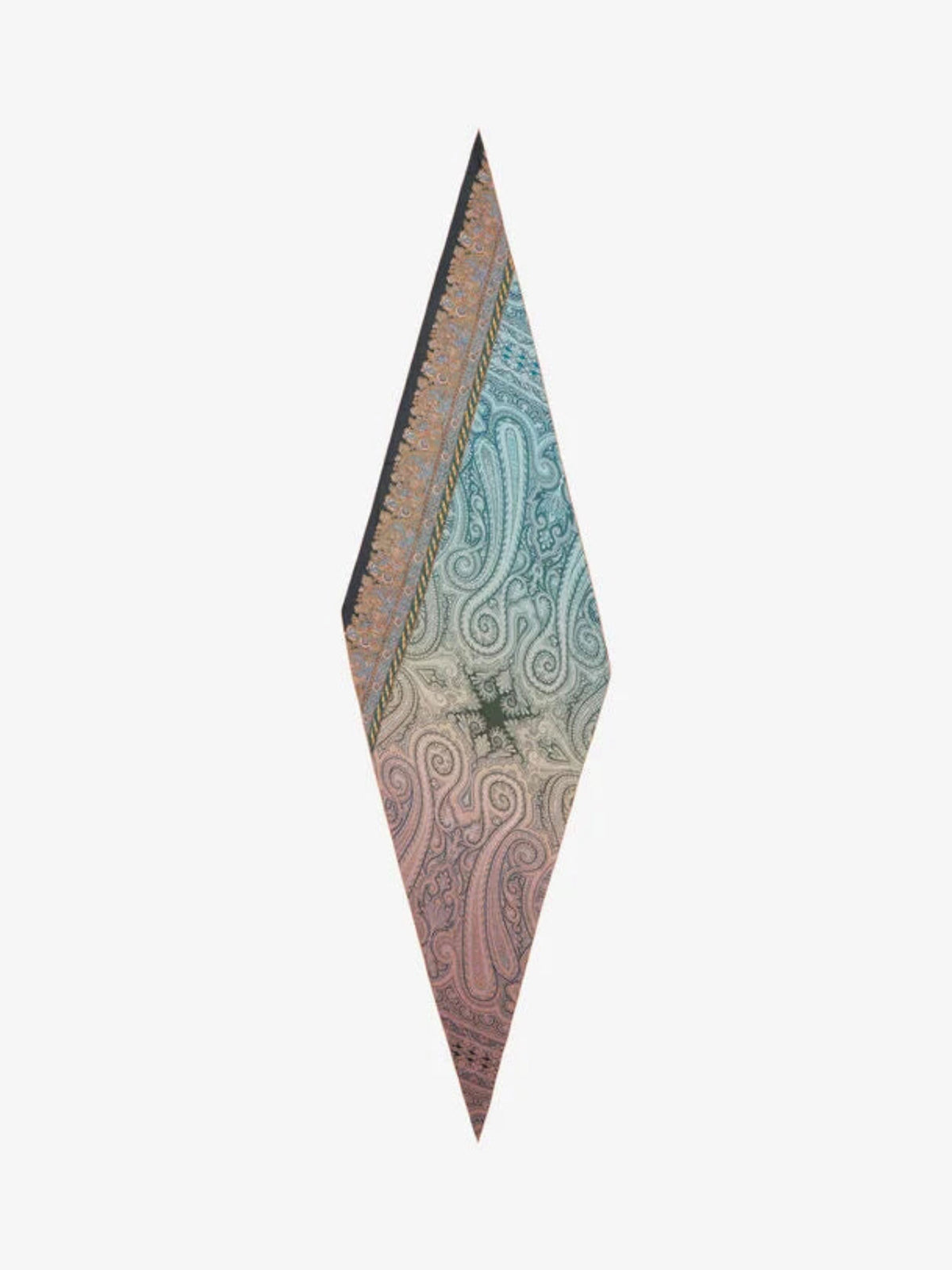 FOULARD ALOE SLIM TIE SILK PASILEY