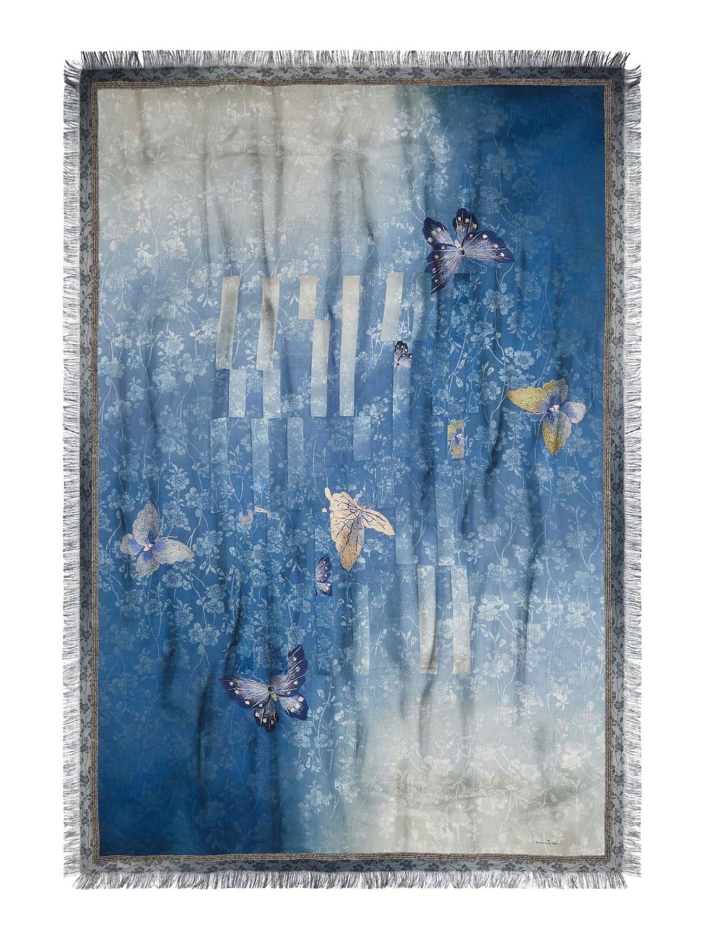 ECHARPE ALOE SFRANGIONA - AZZURO