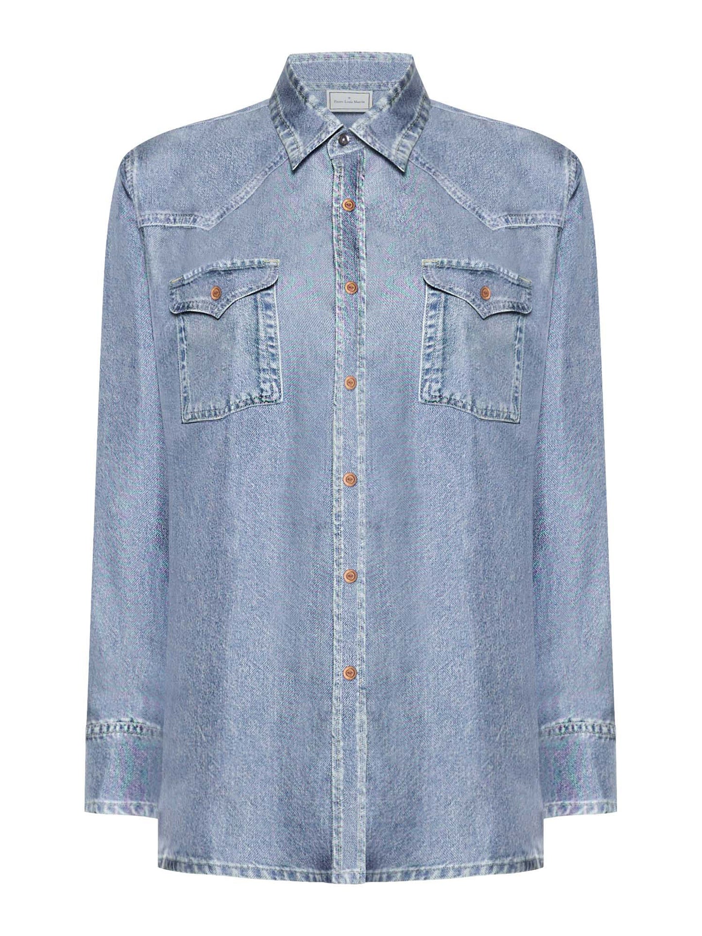 ALOE CHEMISE SOIE - DENIM