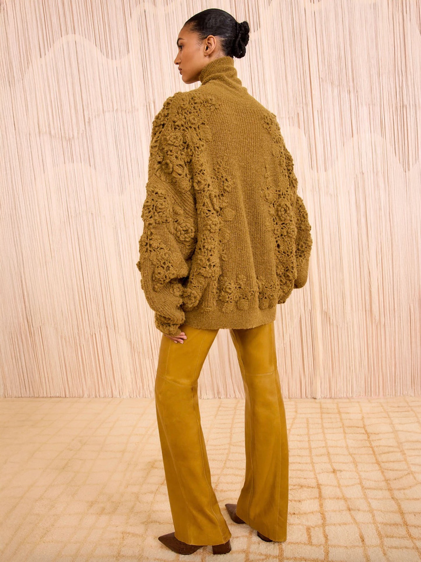 PULL LELOU CROCHET - PINE