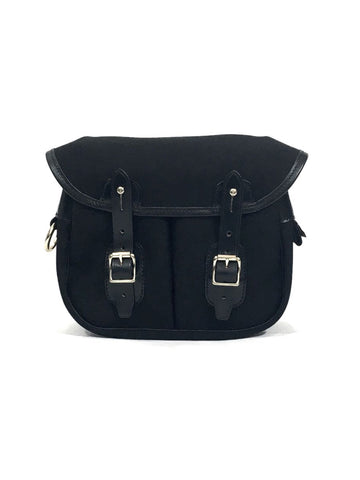 SAC MINI EN TOILE NORFOLK NOIR