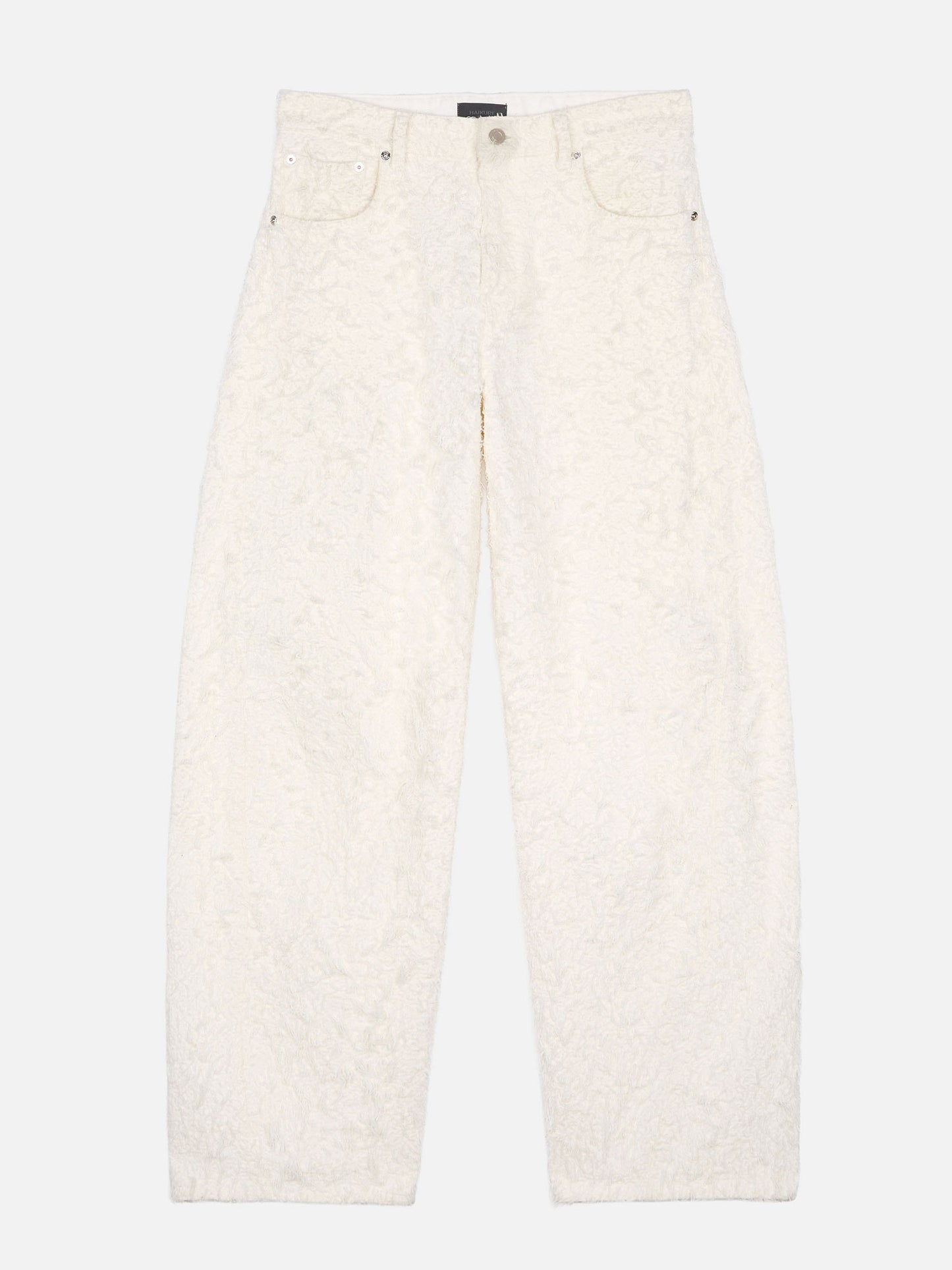 PANTALON CLYDE DOUBLE FUR WHITE