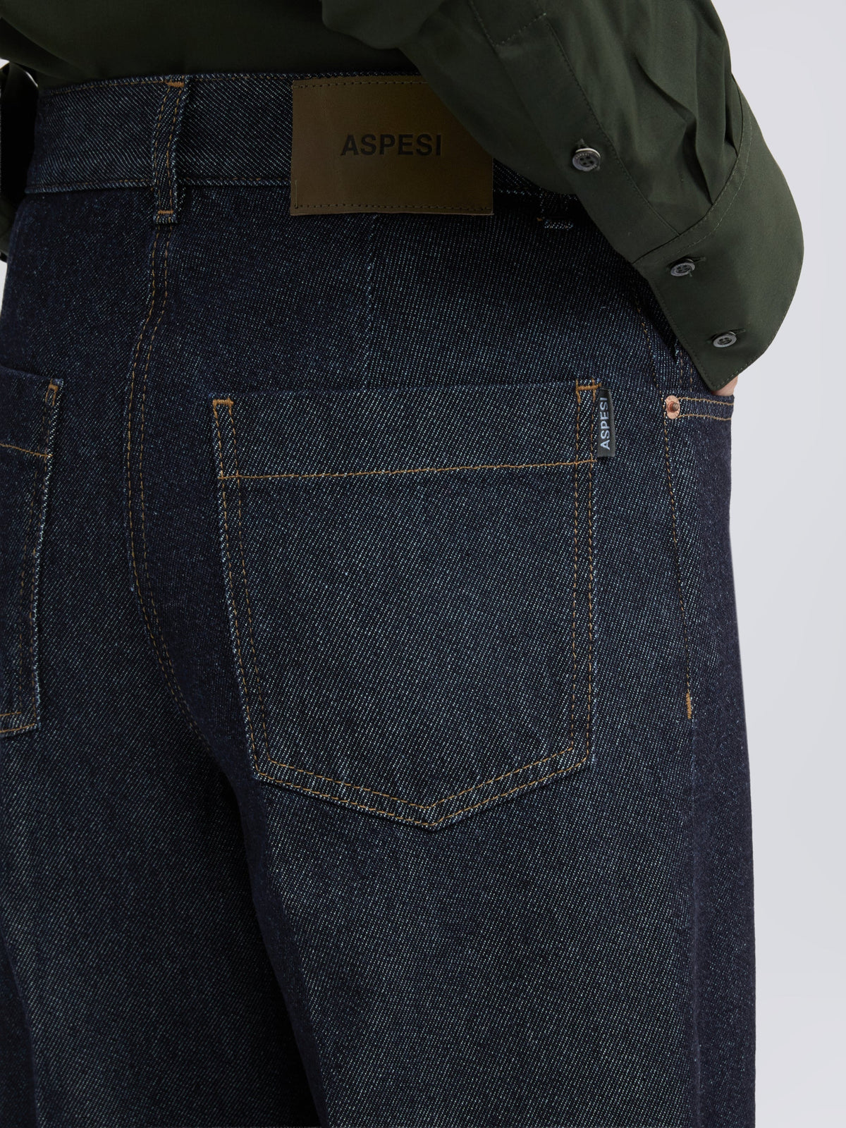 PANTALON EN JEAN LARGE DENIM
