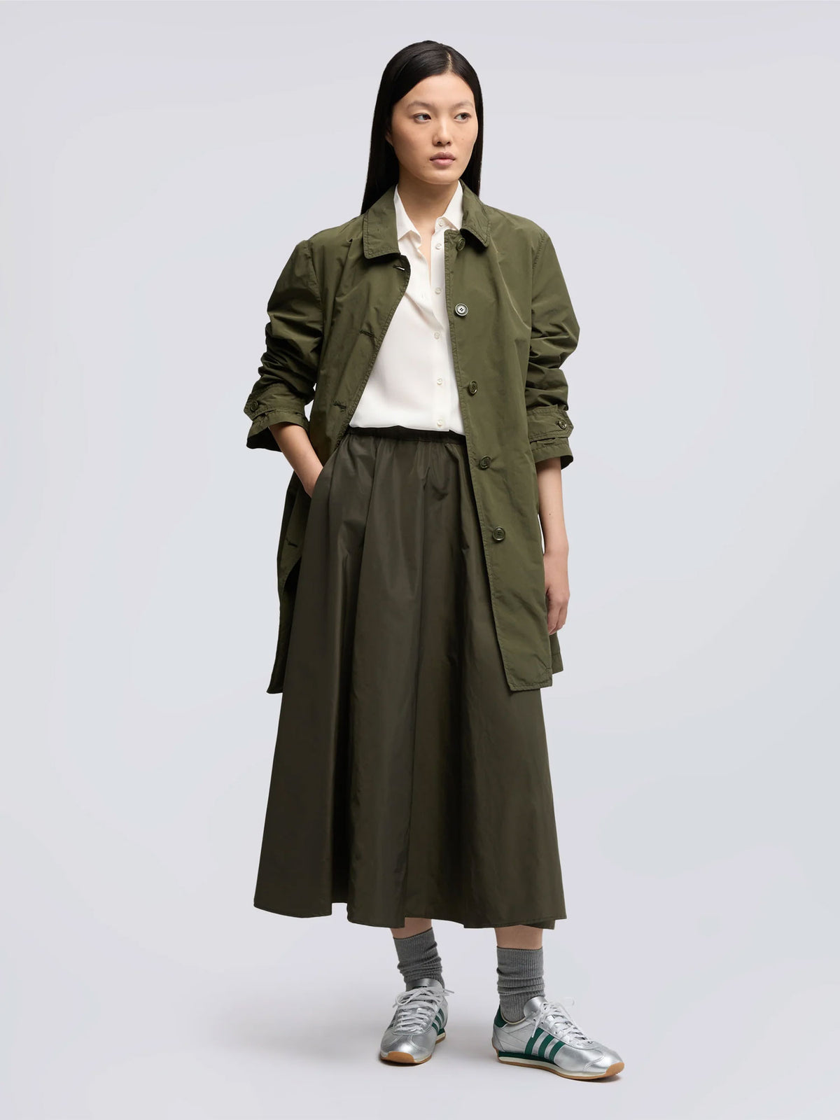 CHEMISE FINE EN SOIE EN CREPE DE CHINE