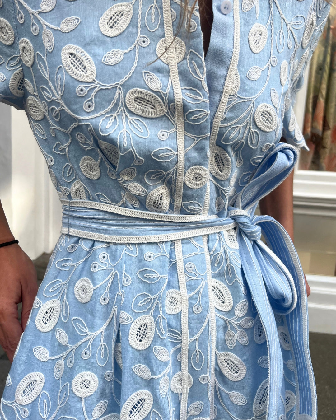 ROBE AUDRIA BLEU - TIDEPOOL MULTI