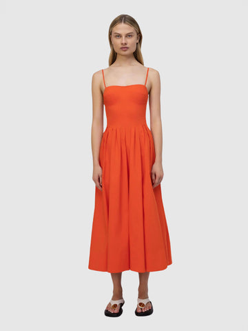 ROBE MIDI KITTIYA ORANGE