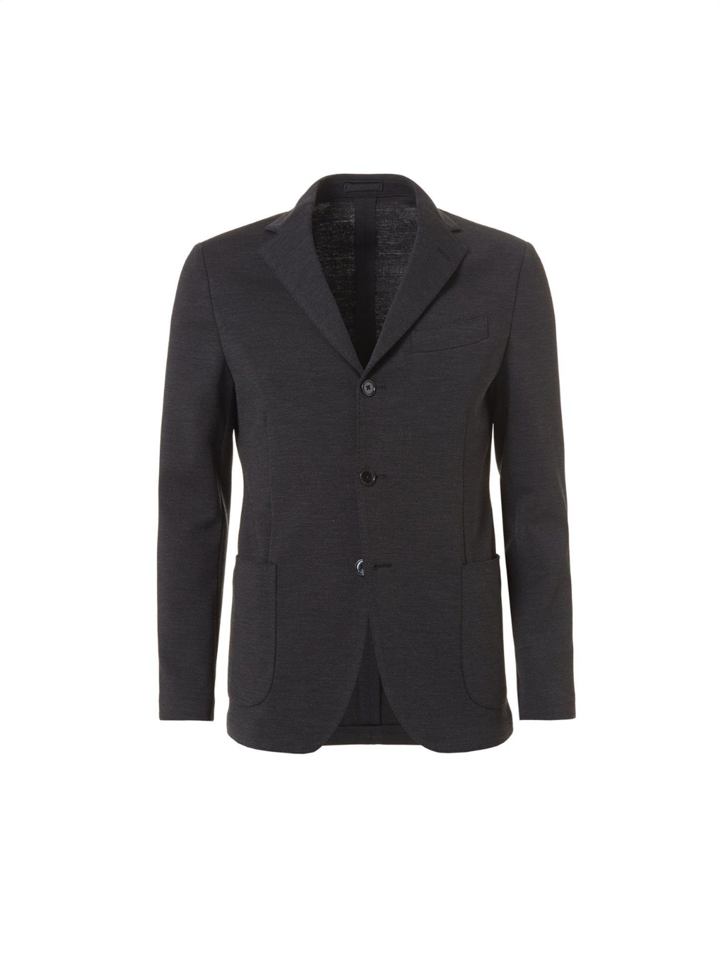 BLAZER EN LAINE GRIS ANTHRACITE