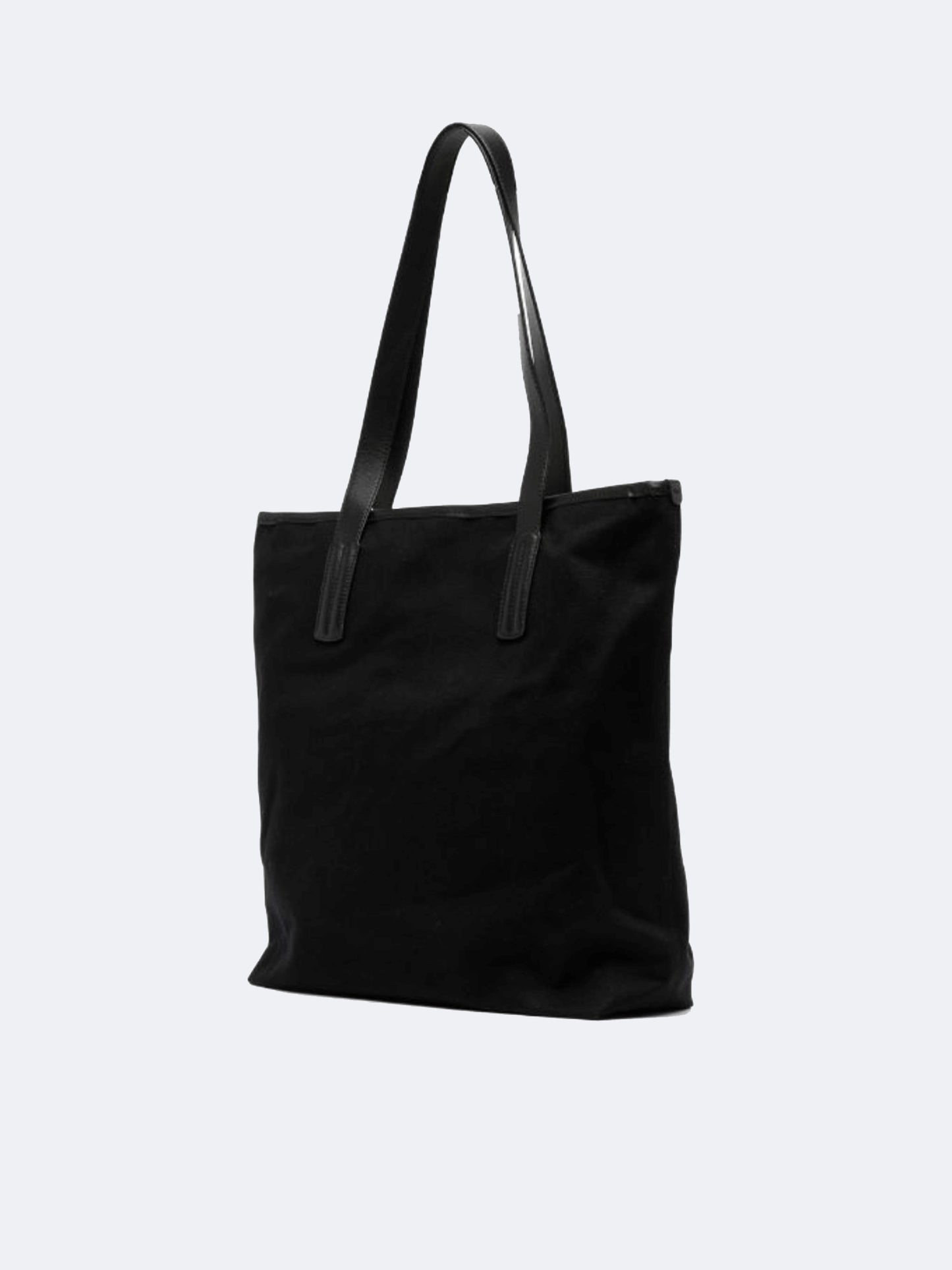 SAC SHOPPER LION EN TOILE NOIR