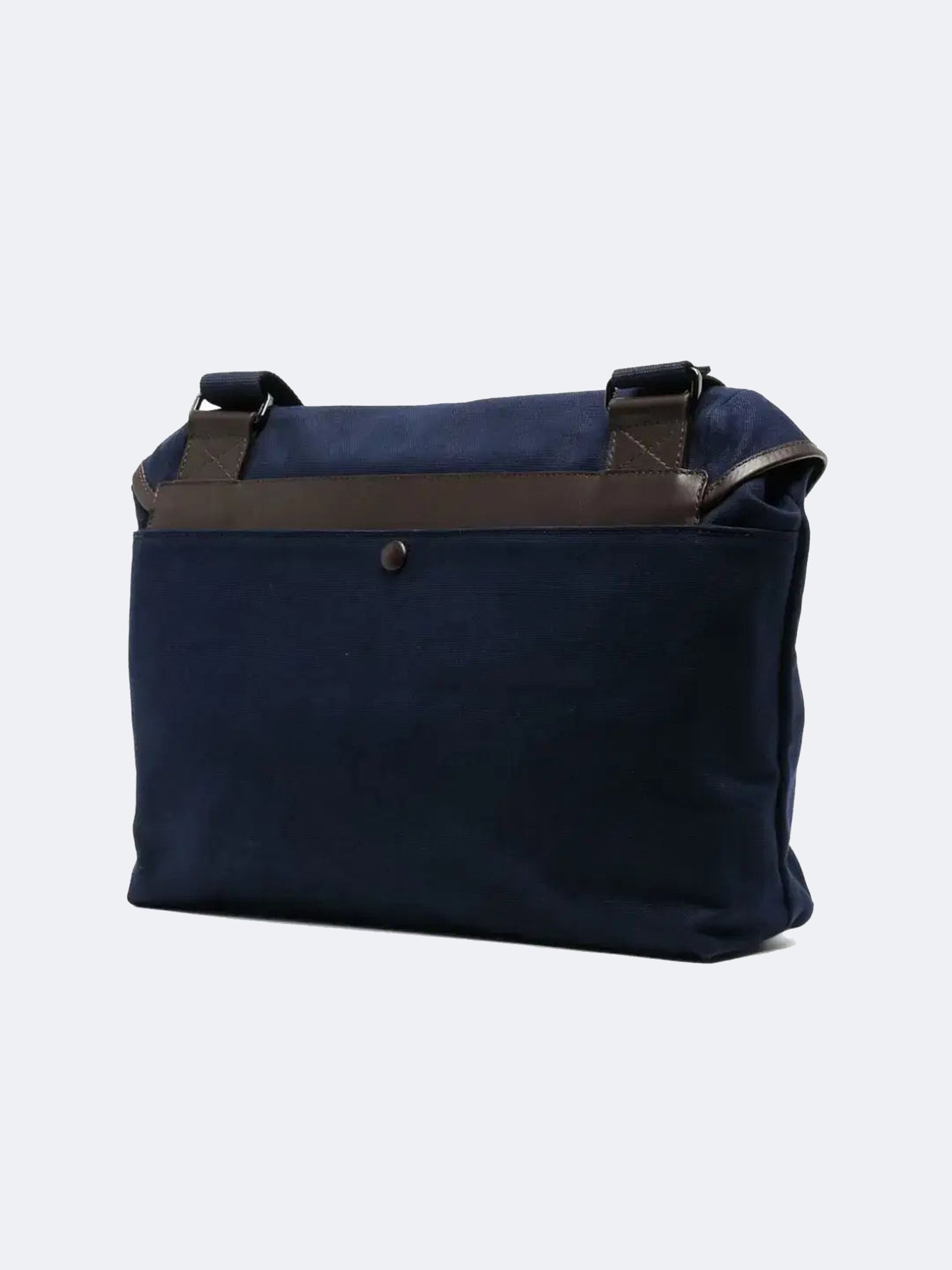 SAC MESSENGER EN TOILE UNIE MARINE