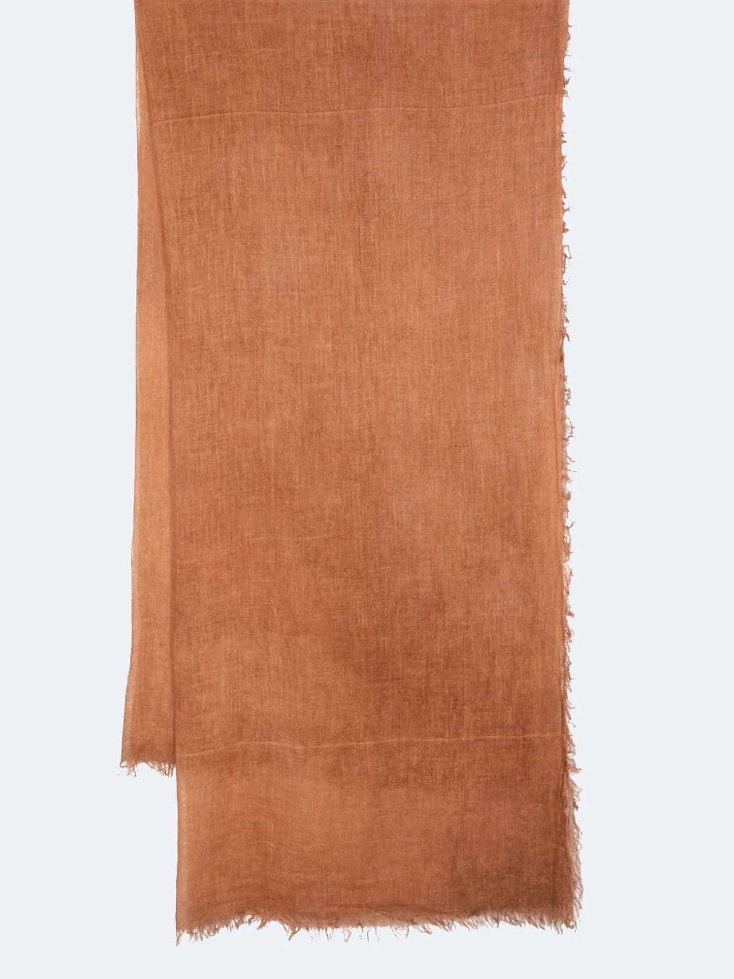 FOULARD EN COTON - RUST / TERRACOTTA