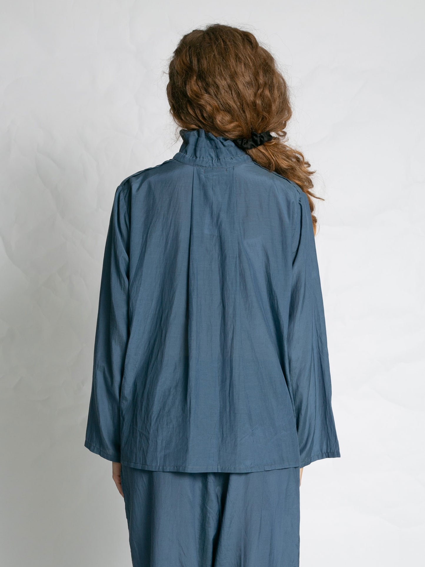 BLOUSE T851 - BLUE